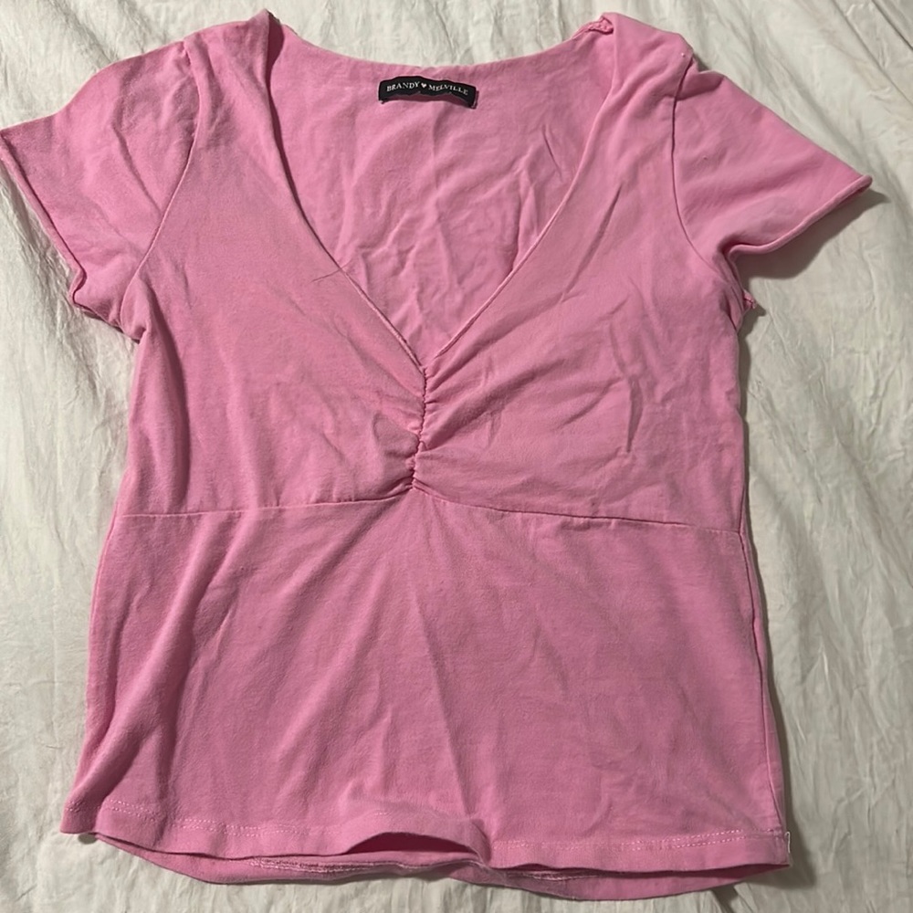 Brandy Melville Pink top